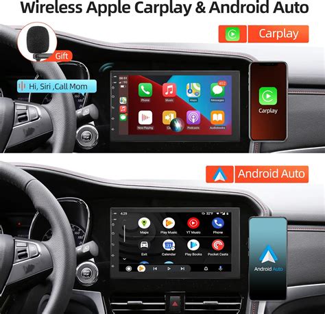Buy Android 11 Double Din Car Stereo Compatible with Apple Carplay ...