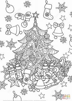 ausmalbilder erwachsene weihnachtsbaum tree zentangle coloring page free printable ausmalbilder erwachsene weihnachtsbaum tree zentangle coloring page free printable
