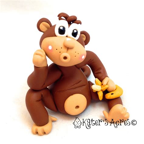 Image result for Monkey Clay Tutorial