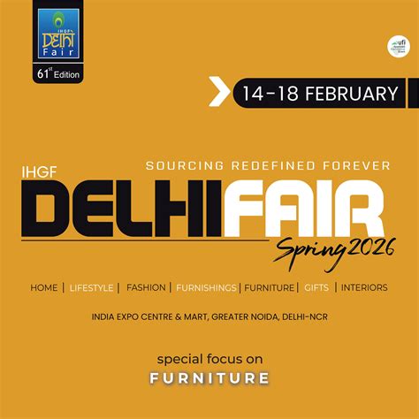 IHGF Delhi Fair 2026 - Handicraft Trade Spring Gift Show in India