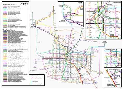 Denver Rtd Light Rail Map