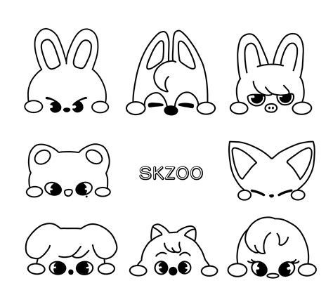 SKZOO (Stray Kids) Drawing