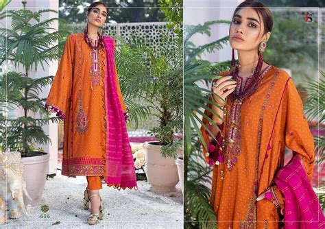 Deepsy Elan cotton collection catalog lawn cotton printed Pakistani ...