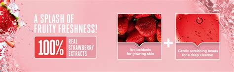 Lakme Blush & Glow Strawberry Blast Face Wash 50 gm | With Strawberry ...