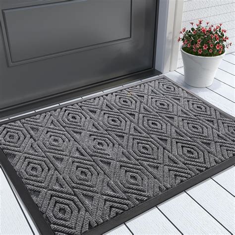 Amazon.com: Yimobra Door Mat, Outdoor Indoor Entrance Welcome Mat ...