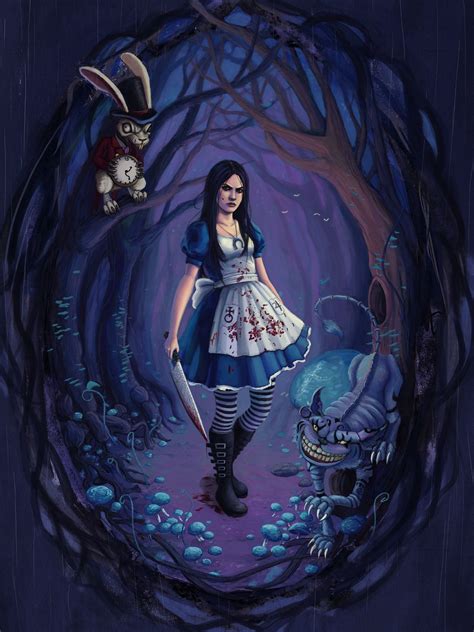 Alice by Alice In Wonderland Artwork, Dark - otemoto