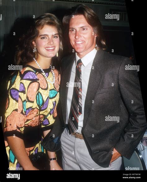 Brooke Shields, Bruce Jenner, 1989 Credit: John Barrett/PHOTOlink ...