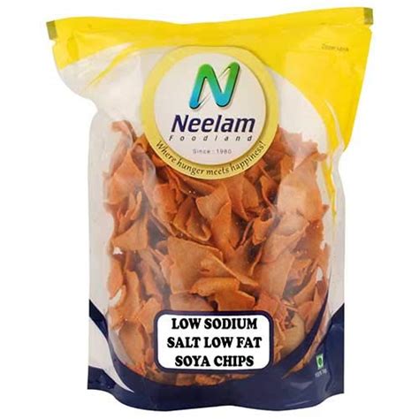 Neelam Foodland Low Fat SOYA Chips, 400G : Amazon.in: Grocery & Gourmet ...