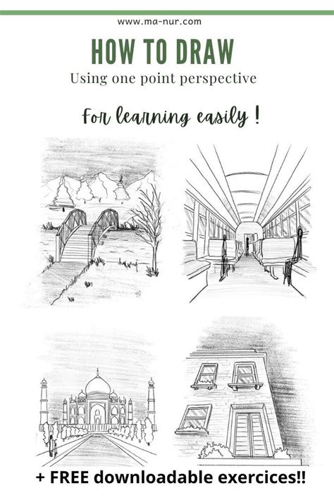 Image result for One Point Perspective Building Drawing