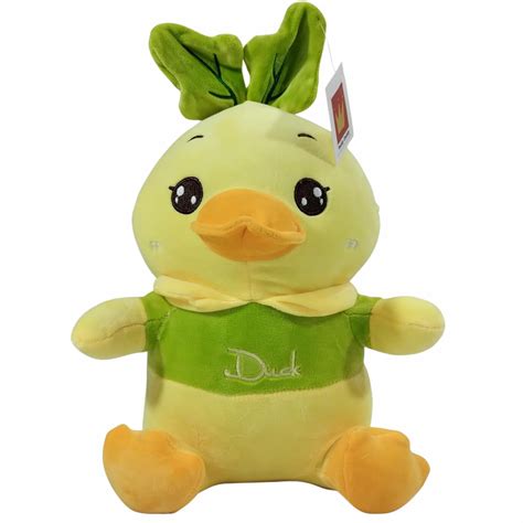 Buy Teddy Daddy - Leafy Cute Duck Plush Toy for Kids, Green (35 cm -1 ...