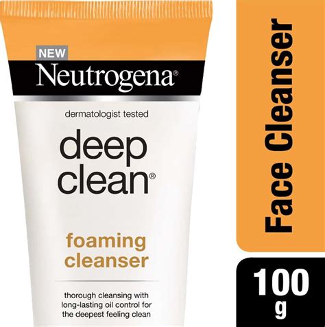 Buy NEUTROGENA DEEP CLEAN FOAMING CLEANSER - 100G Online & Get Upto 60% ...