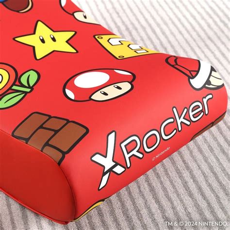 X Rocker Nintendo Video Rockers, Mario Power Up Edition Gaming Chair ...
