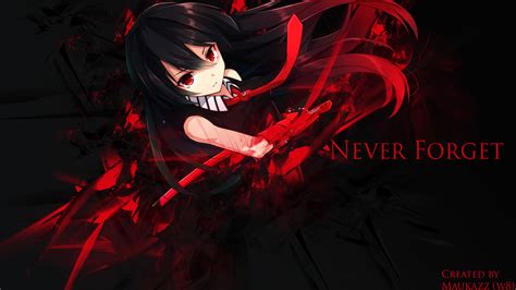 Akame Ga Kill! HD Wallpaper: Never Forget by Maukazz