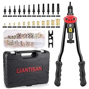 Giantisan 17" Rivet Nut Tool, Professional Rivet Nut Tool Setter Kit ...