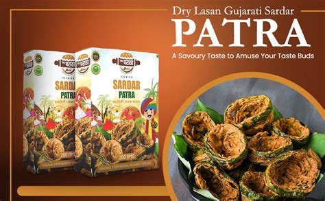 The Paratha Original Bardoli Famous Gujarati Dry Lasan Spicy Patra ...
