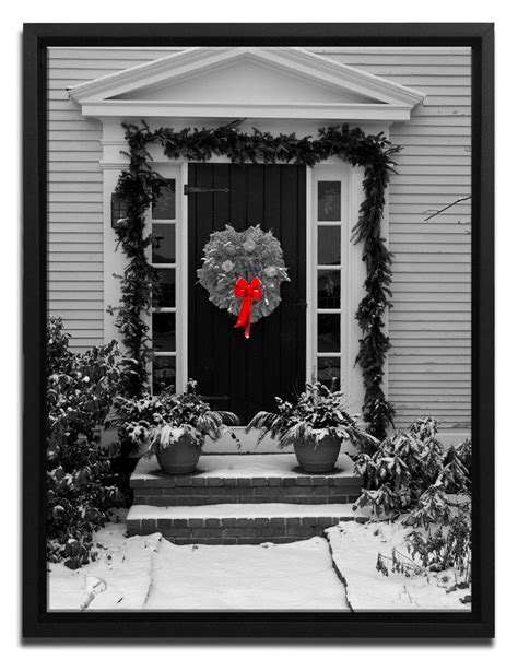 Wanted Art Ready to Hang Framed Canvas Wall Art 28 x 22 Sweet Home Red ...