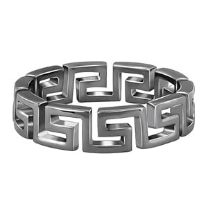Buy GIVA 925 Silver Black Rhodium Conqueror Ring For Him,Fixed Size ...