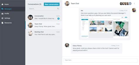 Webix JavaScript UI Library 的图像结果