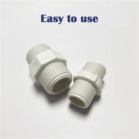Women Water Sports Shoes 10 Pcs 3/4 Inch PVC Pipe Fittings - Hex Nipple ...