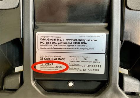Does my car seat expire? When does my car seat expire? – Orbit Global Inc