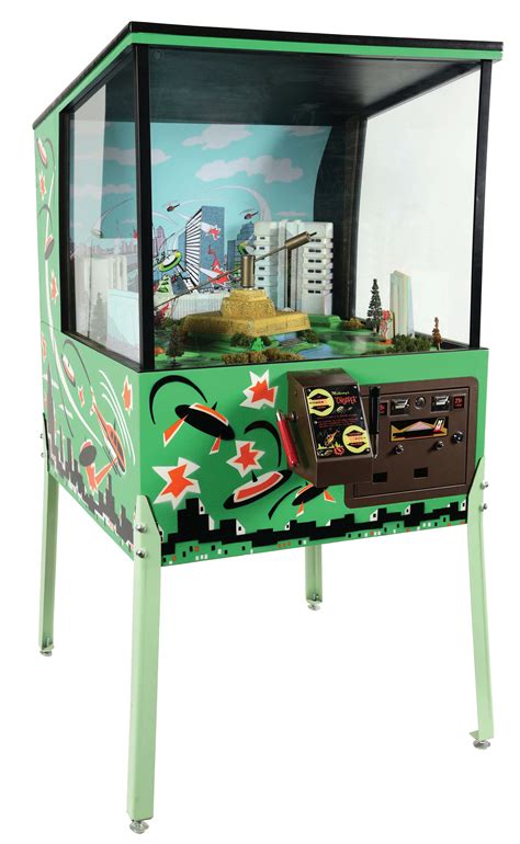 Lot Detail - 25¢ MIDWAY'S "CHOPPER" ARCADE HELICOPTER GAME.