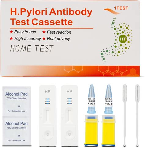 Amazon.com: Krojpen Helicobacter Pylori Test Kits, H. Pylori，h. Pylori Stool (Antibody) 10-15 ...