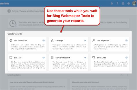 Image result for Bing Webmaster Tools Tutorial