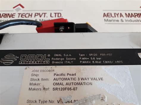 Omal Automation Sr120 F05-f07 Actuated Butterfly Valve – Aeliya Marine Tech