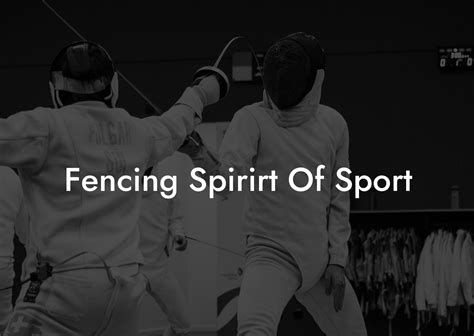 The Sport Of Fencing Terminology - Anchorage Fencing Club | Fencing Guides