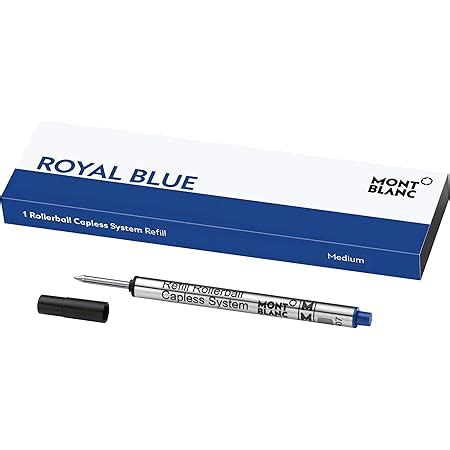MONT BLANC Rollerball Capless System Refill (M) Pacific Blue 113778-Pen ...