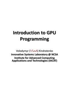 GPU Programming Tutorial 的图像结果