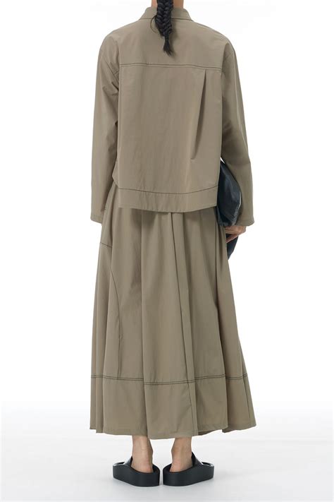 Biscotti Beige Skirt Co-ord Set | Stylish Streetwear Outfit – Nolabels