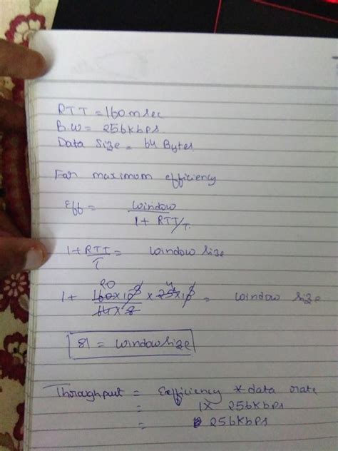 Computer Networks: Computer Network: Throughput and Efficiency on SWP