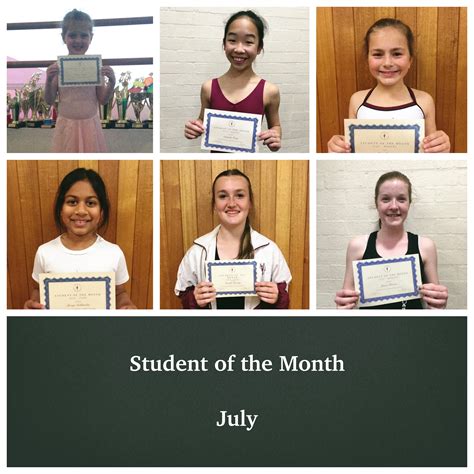 Student of the Month - July - Denise Utz School of Dance