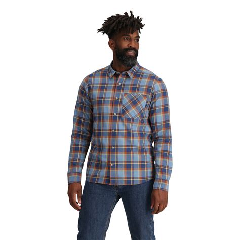 Outdoor Research Ravenna Flannel Shirt Men - olympic plaid | BIKE24