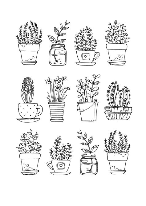 Cute Plant Drawing Easy - Kids Drawing Lessons