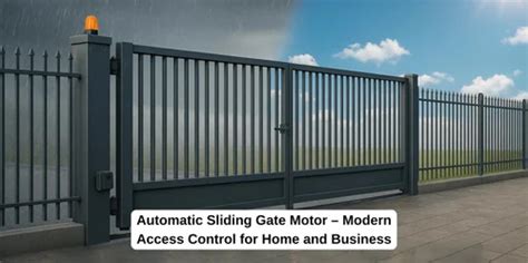 Automatic Sliding Gate Motor - Automatic Sliding Motor Gate Trader ...