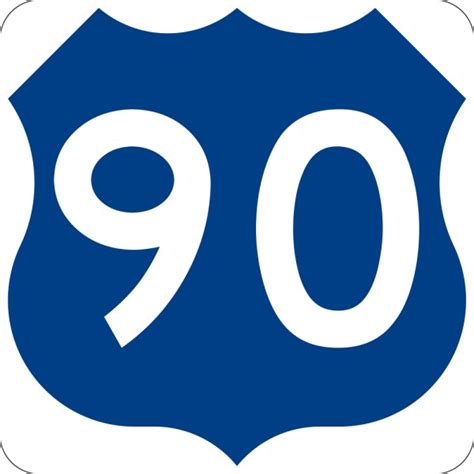 Number 90 - Free Picture of the Number Ninety