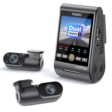 VIOFO A229 Plus 3 Channel Dash Cam, Dual STARVIS 2 Sensors, 3-Channel ...