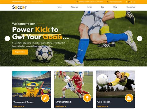 Soccer Football – WordPress theme | WordPress.org भारतम्