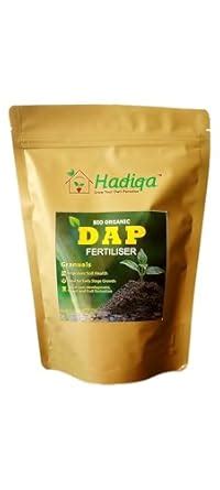 Hadiqa Bio Organic DAP Fertiliser for Plants, Granules, Soil Health and ...