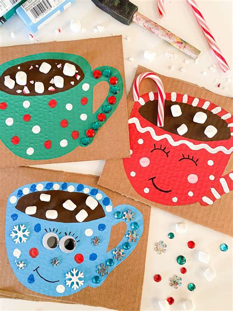 35 EASY Winter Crafts for Kids - ABCDee Learning | Preschool christmas ...