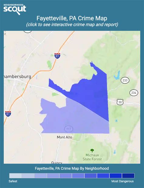 Fayetteville, PA Crime Rates and Statistics - NeighborhoodScout