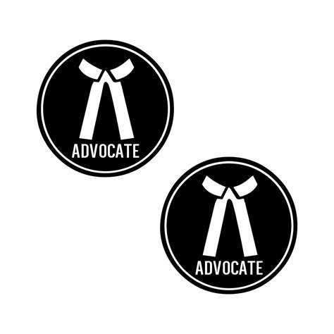 isee360 Advocate Logo Black & White car Decal Sticker Windows Sides ...
