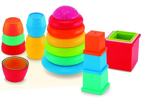 Giggles Stack 'N Nest Toy Set - StarAndDaisy