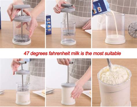 Buy Manual Professional Whipping Cream Dispenser - Handheld DIY Whipped ...