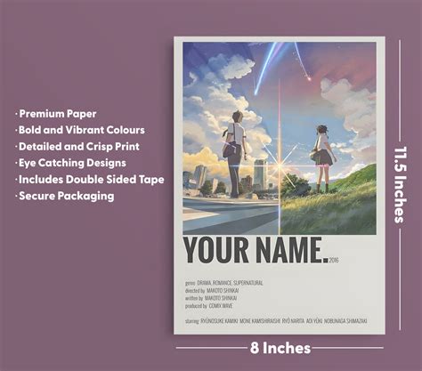 Your Name - Poster – Peeekaboo