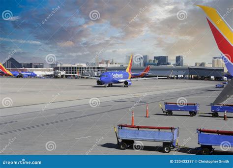 Southwest Airlines Terminal at Las Vegas McCarran International Airport ...