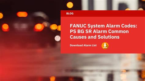 Fanuc Alarm Code 6 的图像结果