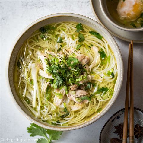 Rice Noodles Soup